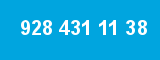 928 431 11 38 928 431 11 38